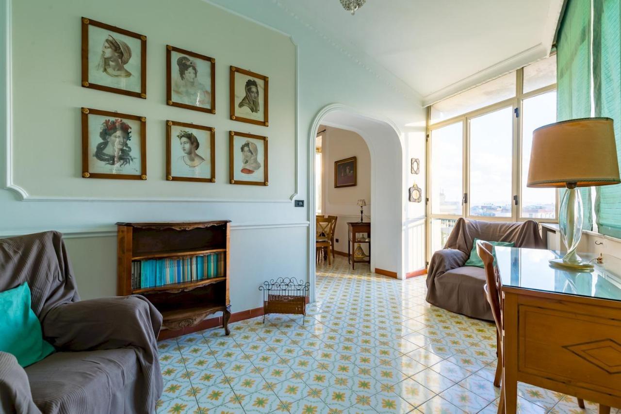 Villa Paola - Hidden Panoramic Garden And Terraces By Napoliapartments Экстерьер фото